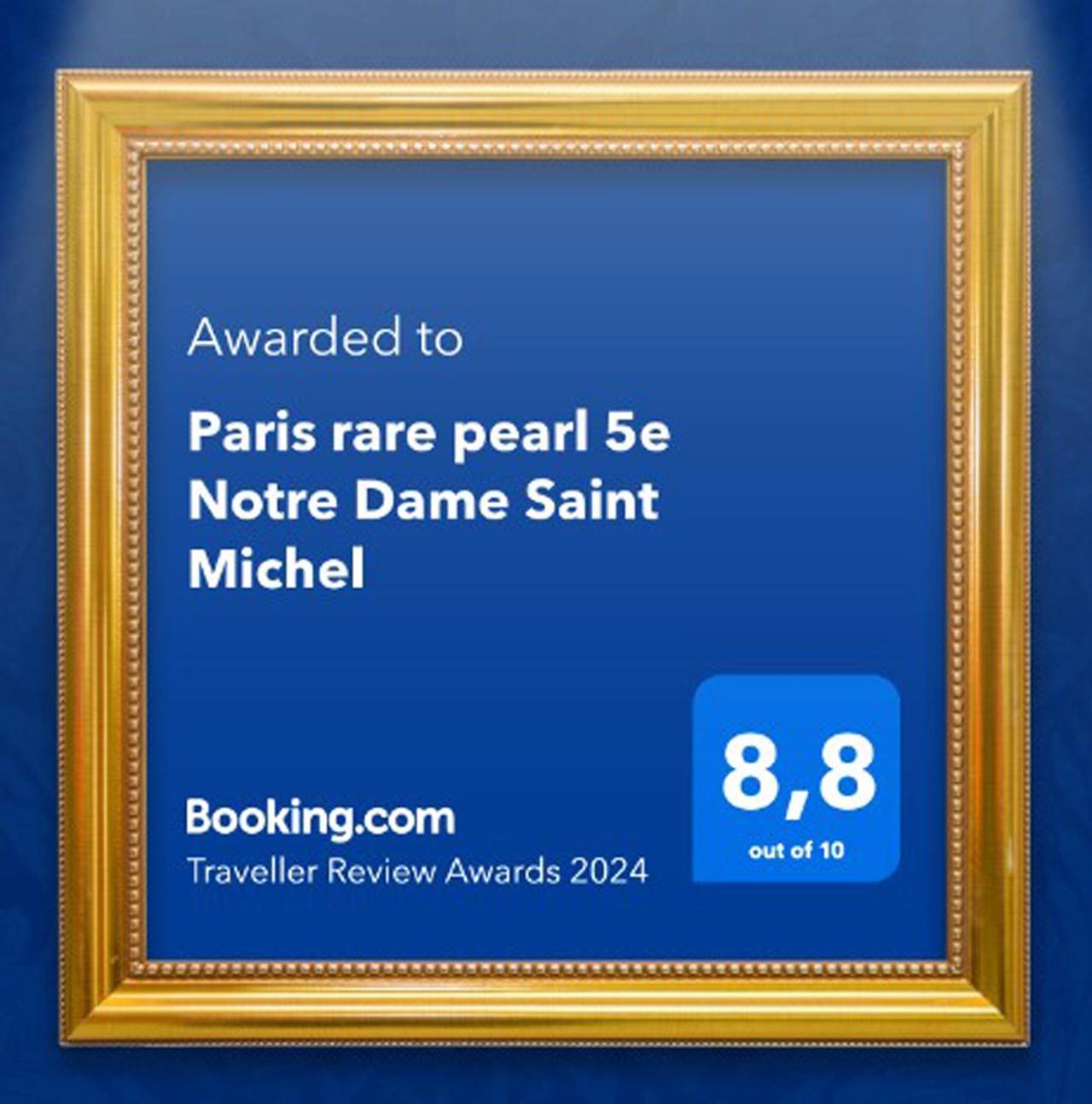 Paris Rare Pearl 5E Notre Dame Saint Michel Apartman Kültér fotó